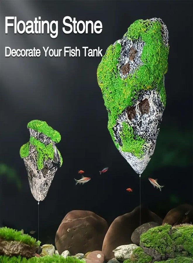 VAYINATO® Artificial Submersible Rock Ornament for Aquarium Decoration | Resin Natural Hillside Landscape Avatar Mystery Scenery Fish Tank Decoration Ideas for Aquarium Accessories - Image 3